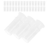 Fischietto in Plastica 100 Pezzi, per Peluche Inserto Bianco | Ricambio per Riparazioni e Restauro, Meccanismo a Doppio Suono, per Palline e Giocattoli per Animali