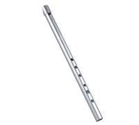 Fischietto irlandese in latta, 6 fori, in lega di alluminio, per principianti, intermedi e esperti, con custodia protettiva