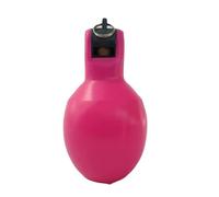 Fischietto multiuso forte da schiacciare, da basket, per allenamento e attività di emergenza (rosso rosa)