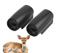 Fischietto per Cervi | 1 Paio Di Avvisatori Impermeabili,Dispositivo Di Sicurezza Per Auto | Per Camping Viaggio Guida Trekking Notte Pendolarismo Autostrada Fauna Selvatica