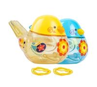 Fischietto per colorato, giocattolo di apprendimento precoce, strumento musicale interattivo, accessorio per premi scuola di compleanno, regalo da bagno, attrezzatura da gioco per ragazzi
