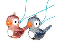 Fischietto per d'acqua - giocattolo sonoro - fischietto di canto e trino di - per bambini studenti compleanno vacanze in aula viaggio giardino campeggio patio bagno