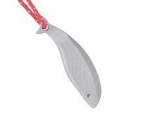 Fischietto per escursionismo | 120 dB forte fischietto di sopravvivenza in titanio | Attrezzatura per alpinismo per difesa all'aperto, bagnino, tempesta di campo, vela, marina, viaggi, avventura