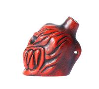 Fischietto per giocattoli all'aperto, teschio gotico per Halloween, strani oggetti da collezione, in resina, da collezione, scherzi urlanti per feste in famiglia, vacanze, eventi, classe, cosplay