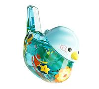 Fischietto per uccelli, 9,5 x 6 x 6 cm, divertenti | giocattoli da bagno | giocattoli musicali educativi per bambini | produttori di rumori, ricompense per la scuola degli strumenti e giochi