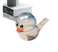 Fischietto per uccelli ad acqua, trasparente, stravagante, unico, per creare rumore, fischietto educativo, divertente per insegnanti, per feste e bambini Bellv