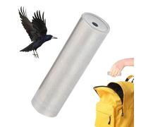Fischietto per uccelli - Fischietto per polli in acciaio inox - Strumento di allenamento portatile per l'eliminazione degli uccelli per escursioni e gite in barca