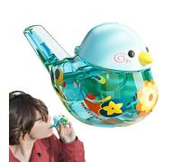 Fischietto per uccelli per bambini: giocattolo musicale per il bagno per bambini, strumento per fischietto d'acqua creativo, regalo divertente e durevole, giocattolo da gioco colorato | Fischietto