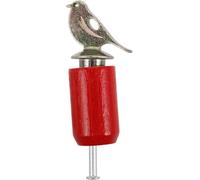 Fischietto portatile per uccelli intrecciato a mano per richiamo realistico con funzionamento manuale facile, strumento compatto per pratica all'aperto per osservare la natura e allenarsi alla moda