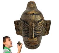 Fischietto retrò all'aperto, fischietto retrò - Giocattolo con fischio della morte retrò urlante,Fischietto misterioso in materiale argilloso per riunioni di famiglia, feste a tema, feste cosplay, lay