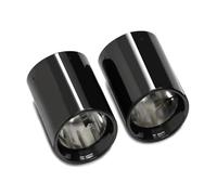 Fischietto Tubo Scarico Per BMW Z4 G29 Xdrive 20i 30i 2019-2024 2 Pezzi/lotto Terminale Di Scarico Auto Marmitta Terminale Di Ricambio Turbocompressore(Nero)