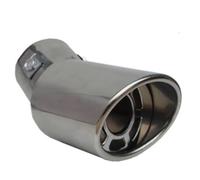 Fischietto Tubo Scarico Per Mercedes Per Benz Classe M ML500 ML350 Ener-G-Force Accessori Universali Per Auto Tubo Di Scarico Marmitta Terminale Copertura Tubo Scarico(Marrone)