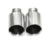 Fischietto Tubo Scarico Per Serie Per BMW Per Mazda Per VW Per Benz 1 Ugello Per Tubo Scarico Modificato Per Auto Silenziatore Con Bordo Smussato Turbocompressore(ID60MMOD89MM)
