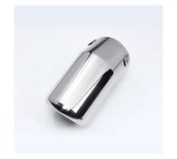 Fischietto Tubo Scarico Per Toyota Per Land Per Cruiser 300 LC300 2021-2023 Modifica Terminale Di Scarico FJ300 Marmitta Turbocompressore(Argento)