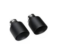Fischietto Tubo Scarico Per VW Per GTI Per MK7 Per Golf 7 Ugello Scarico 1 Pezzo In Acciaio Inossidabile Opaco Punta Silenziatore Per Auto Punta Scarico Turbocompressore(ID60MMOD101MM)