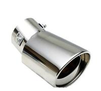 Fischietto Tubo Scarico Per Vw Per Touareg 2 Per Golf A5 GT Accessori Universali Per Auto Marmitta Terminale Di Scarico Turbocompressore(Grigio scuro)
