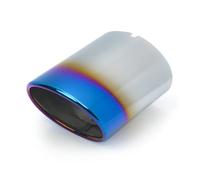 Fischietto Tubo Scarico Terminale Di Scarico Per Toyota Per RAV4 2019-2024 Ugello Per Tubo Di Scarico Accessori Per Auto Turbocompressore(GrilledBlue)