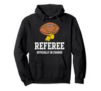Fischietto Ufficiale per Arbitro di Rugby, con Fischietto e Orgoglio di Rugby Felpa con Cappuccio