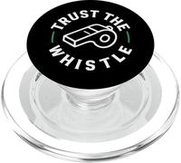 Fischietto ufficiale per arbitro di rugby, con fischietto e orgoglio di rugby PopSockets PopGrip per MagSafe
