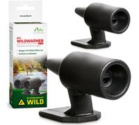 ® Fischietto Ultrasuoni Auto per Animali Selvatici 2 Pezzi Accessori Auto per