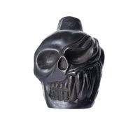 Fischio della Morte Atzeco per Halloween | Produce l'Urlo più Forte e dal Suono Umano | Fischietto a Teschio Autentico come Oggetto di Scena per Feste, Cosplay & Giorno dei Morti (in Resina Robusta)