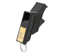 Fischio di Materiale ABS, Nessun Design Nucleare per il Campeggio e la Sopravvivenza, Portatile e Leggero con Scudo di Gomma per attività All'aperto (oro)