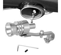 Fischio di scarico per auto - Simulatore di valvola di scarico turbo, generatore di suono per tubo di scappamento marmitta, fischio universale per tubo di scaric in alluminio | Accessorio per scarich