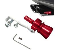 Fischio di scarico Turbo Sound - Fischio di scarico Turbo, Amplificatore del suono di scarico per auto leggero - Silenziatore di scarico con fischio Turbo, per valvole di scarico del tubo di
