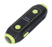 Fischio Elettronico con Suono a 3 Toni, Regolabile, Senza Soffio, con Luce a LED, Addestramento per Animali Domestici, Campeggio Sportivo (GREEN)