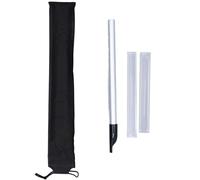 Fischio per bambini Clarinetto Strumento per adulti Principiante Studente musicale Pratica Vento Flauto corto Lega portatile con manuale di apprendimento per studenti (Argent D Tune)