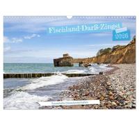 Fischland-Darß-Zingst - Traumhafte Ostseelandschaften (Wandkalender 2026 DIN A3 quer), CALVENDO Monatskalender: Erleben sie das ganze Jahr über die ... beeindruckender Landschaften und Stränden.