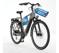 FISCHR VIATOR Move 01 Bicicletta elettrica per uomo e donna, RH 52 cm, motore posteriore 50 Nm, batteria 36 V, telaio diamantato