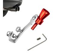 FISCO SUONO - Turbina per auto, scarico 'auto | SUGGERIMENTO SUPPIPE - Turbo in lega di alluminio | Pipe di scarico Turbo Sound Whistle - Risonatore automobilistico, Cara Muffler Sound Booster per