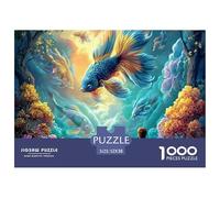 Fish 1000 Pezzi Marine Animals Puzzle Adulti Impegnativo E Difficile Per Qualità Premium Per Adulti E Bambini Da 14 Anni E Più Puzzle Per Gioco Familiare, Festa Aziendale Regalo Giocattolo Colorato P