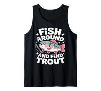 Fish Around And Find Trout Kawaii Fishing Canotta