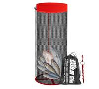 Fish Basket for Live Caught Fish Floating Storage Bag Keeper Net