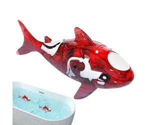 Fish Bath Toy, Realistic Water Activated Automatic Interactive Light Up, Robot Shark Kids Bath Activity, Boys Girls Kids Family Friends Daughter Fun Play Time