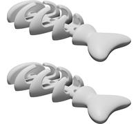 Fish Bone Wall Hanger with Custom Eye Design for Home Decor