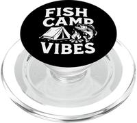 Fish Camp Vibes - Camicia da pesca e campeggio all'aperto PopSockets PopGrip per MagSafe
