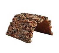 Fish Cave For Aquarium Realistic Trunk Aquarium Covered Hides Decoration
