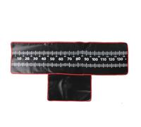 Fish Cleaning Mat - 55.1 X 13.7 Inch Non-Slip Rollable Portable Pad For Easy Fish Preparation, Durable Waterproof Material With Convenient Foldable Design, Fishing Unhooking Measuring Mat