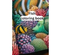 Fish coloring book: For kids