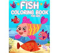 Fish colouring book