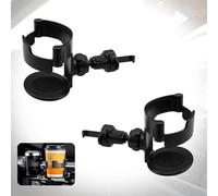 FISH DRAGATE 2 pcs portavasos coche multifuncional,portabevande regolabile,portabicchieri,posacenere auto,automobile accesorios para botella,latas de bebidas,tazas termo