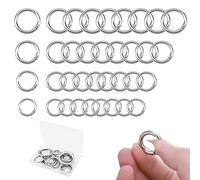 FISH DRAGATE 40 pcs Moschettone Rotondo,Scatto Molla Rotonda,20/23/25/32 mm,Accessori Anelli per Borse,portachiavi,moschettoni,per portafogli da zaino, cinghie per bagagli, artigianato