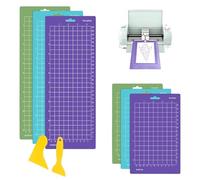 FISH DRAGATE 6 pcs tappetino da taglio per cricut joy xtra,3 diversi,con 2 raschietti,ricambio, adesivo,con due raschietti,adatti per cucito, quilting e fai da te