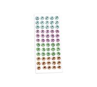 Fish Eyes for Lures Making - 4D Realistic Fishing Lure Eyes, Round Moon Jig, Colored Fake Fish Eye Stickers | Tackle Accessory, , Lake, River, Sea, Shore for Fishermen