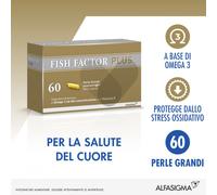 Fish Factor Plus Integratore Omega 3 60 Perle Grandi