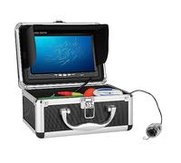 Fish Finder Kit videocamera for pesca subacquea 6 luci a LED for PC con monitor a colori da 7 pollici for la pesca sul GHIACCIO(White LED 15M Cable)