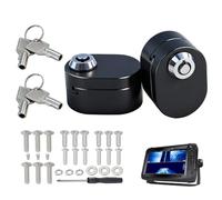 Fish Finder Lock in lega di alluminio adatta per unità Garmin, Lowrance e Humminbird